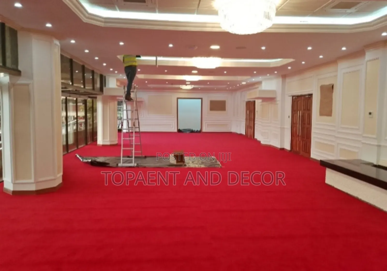Classic Room Stylish With Wall to Wall Carpet