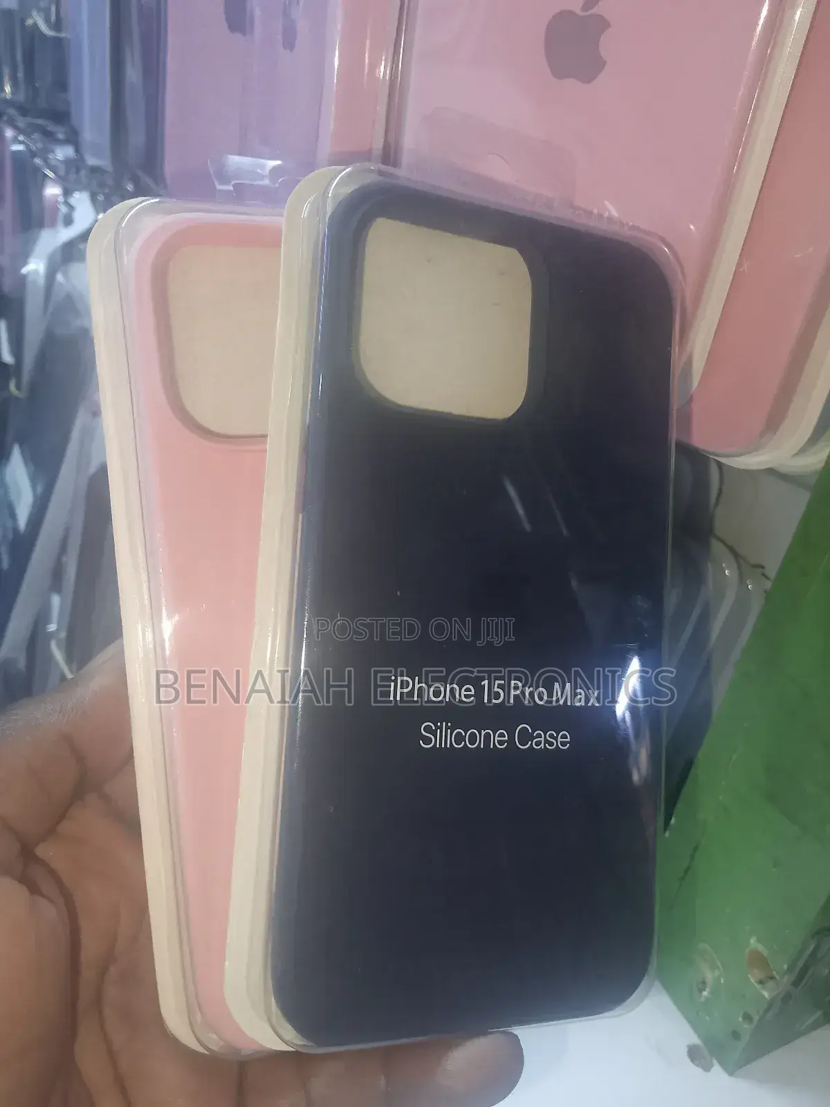 iPhone 15 Pro Max Silicone Quality Case,Full Protection