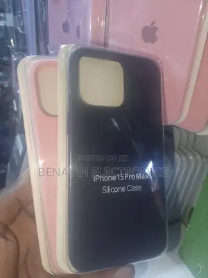 iPhone 15 Pro Max Silicone Quality Case,Full Protection
