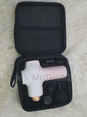 White Portable Mini Monica Massage Gun For Women*