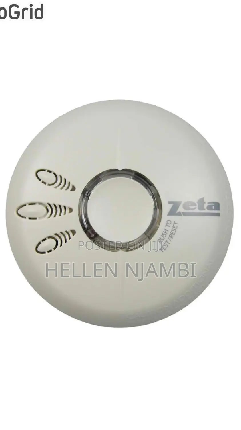Smoke Zeta Detector