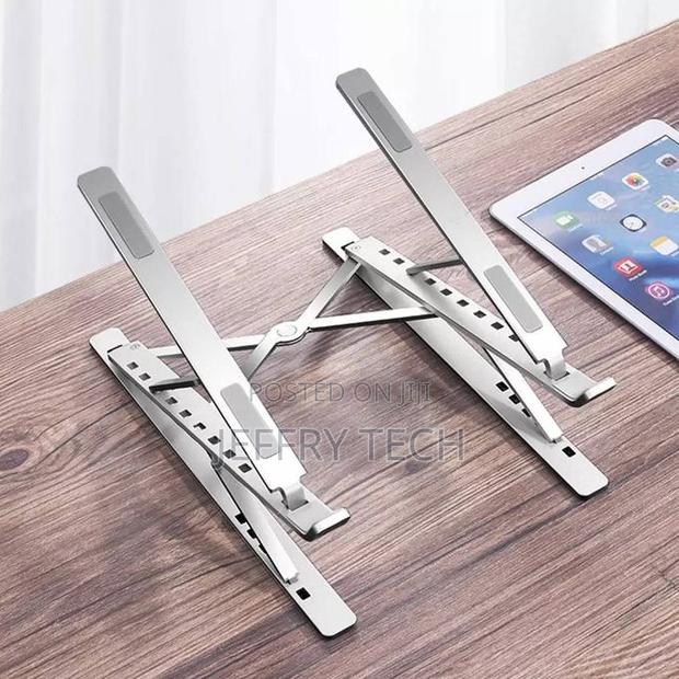 Foldable Laptop Stand for Mac and Pc, Aluminum, Non-Slip Sup - main view