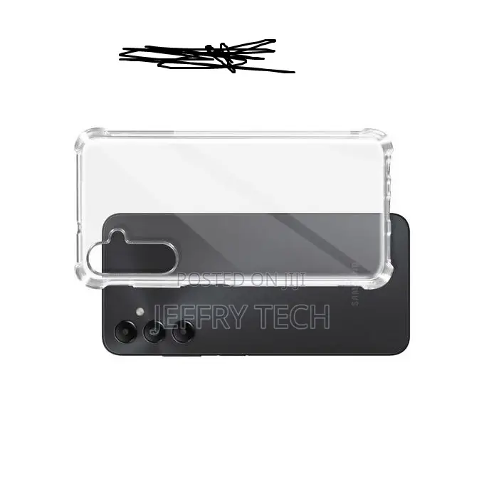 Transparent Silicone Case for Samsung A55 Cover Pouch Prote