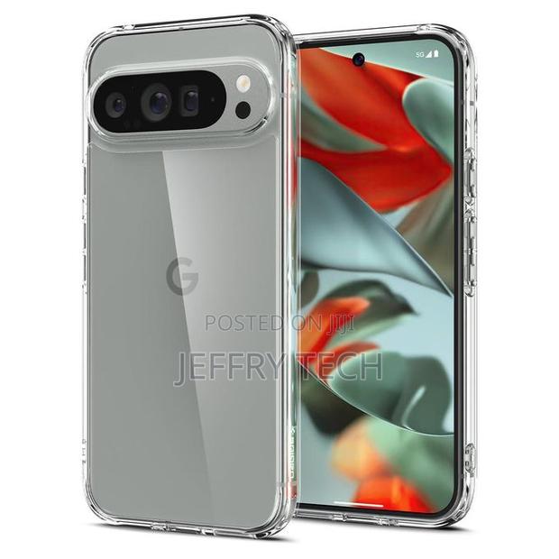 Transparent Silicone Case for Google Pixel 9 Pro Cover Pouch
