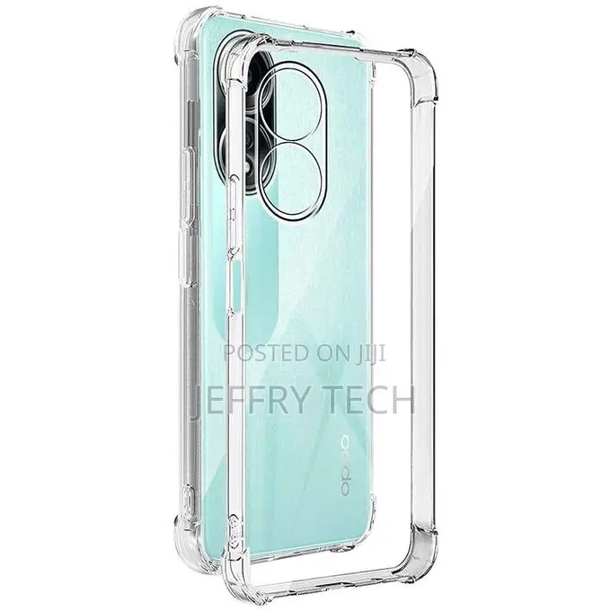 Transparent Silicone Case for Oppo A78 Cover Pouch Protectio