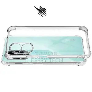 Transparent Silicone Case for Oppo A78 Cover Pouch Protectio