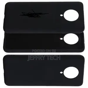 Black Silicone Case for Poco F2 Pro - Black Silicone Pouch