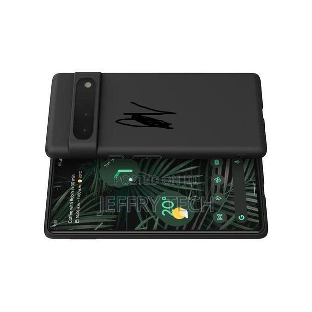 Black Silicone Case for Google Pixel 8 Pouch Cover Protectio - thumbnail 3