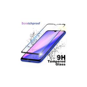 Shatterproof - Tempered Glass - Infinix Hot 8 Black Color Ve - thumbnail 2