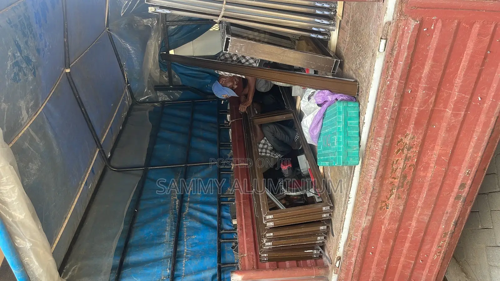 Brown Aluminium Sliding Windows and Doors (Watamu Project)