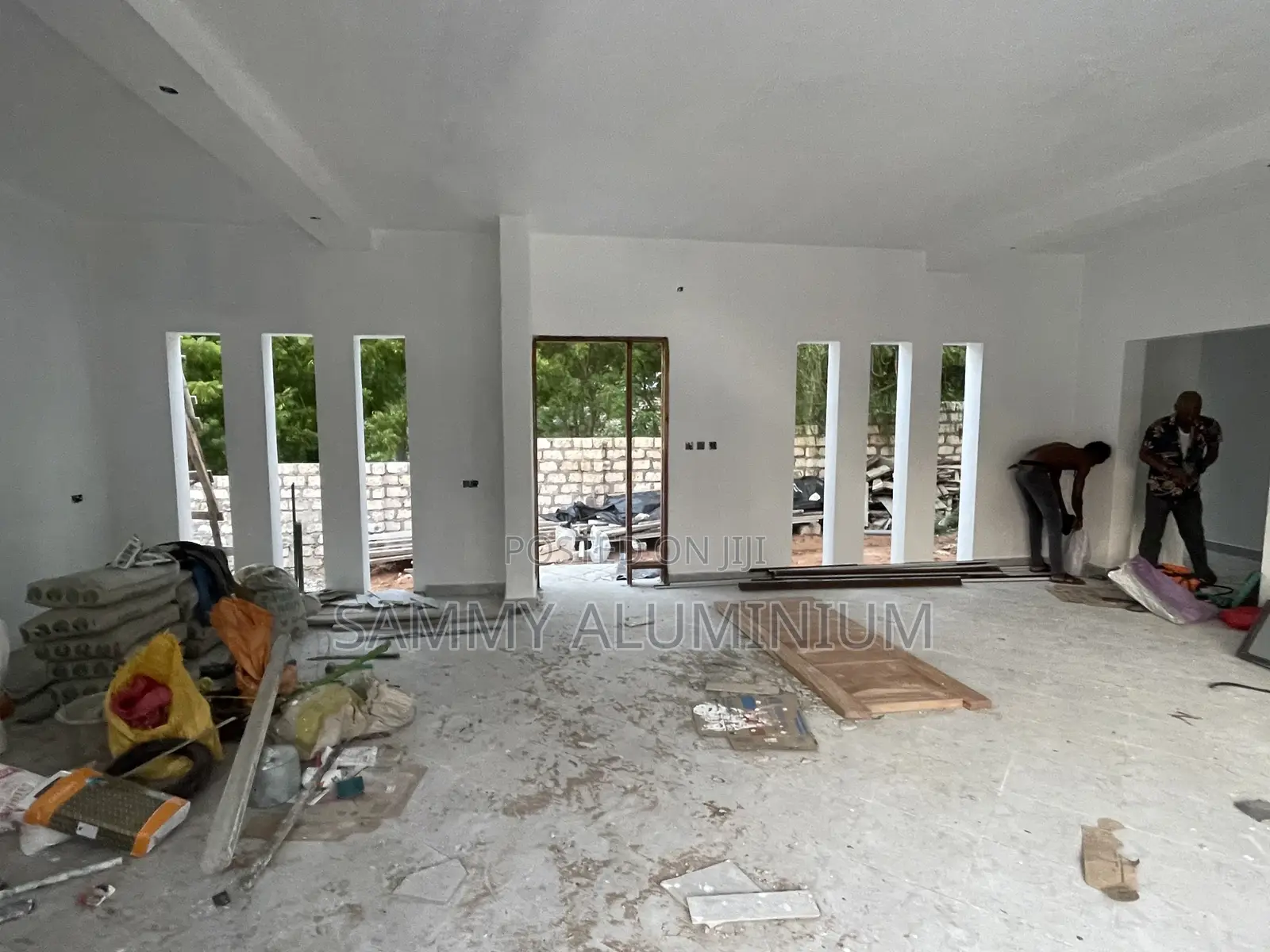 Brown Aluminium Sliding Windows and Doors (Watamu Project)