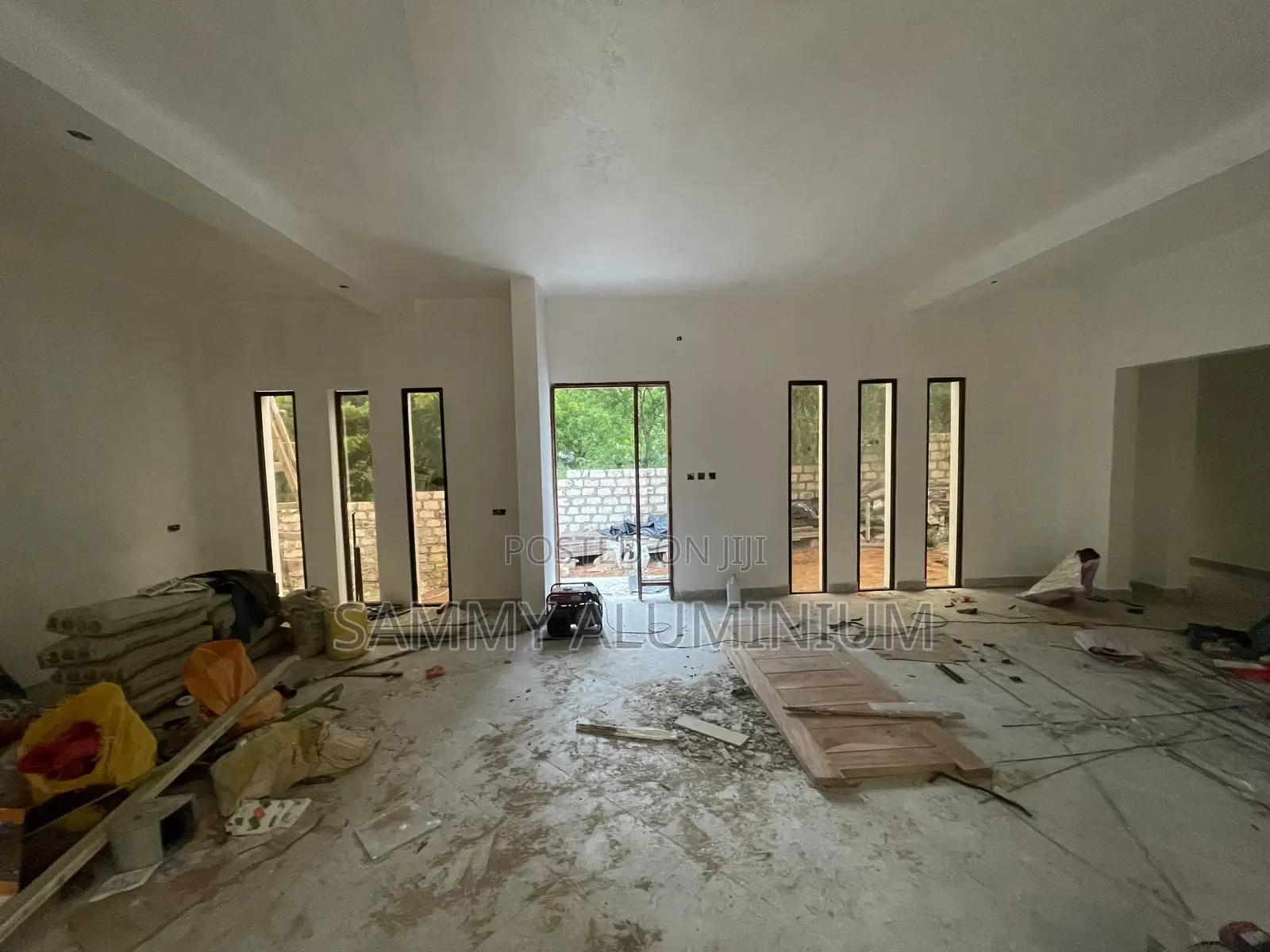 Brown Aluminium Sliding Windows and Doors (Watamu Project)