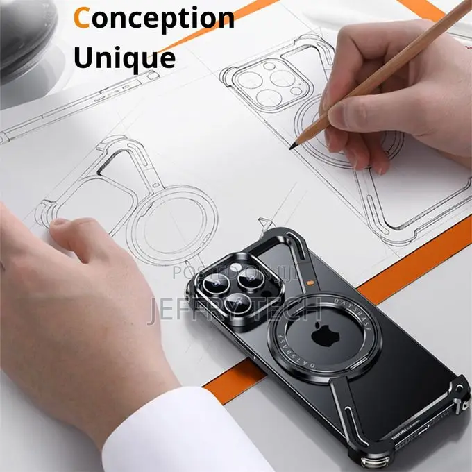 iPhone Z-Case Case - 360° Rotating Stand -Magsafe 15 Pro Max