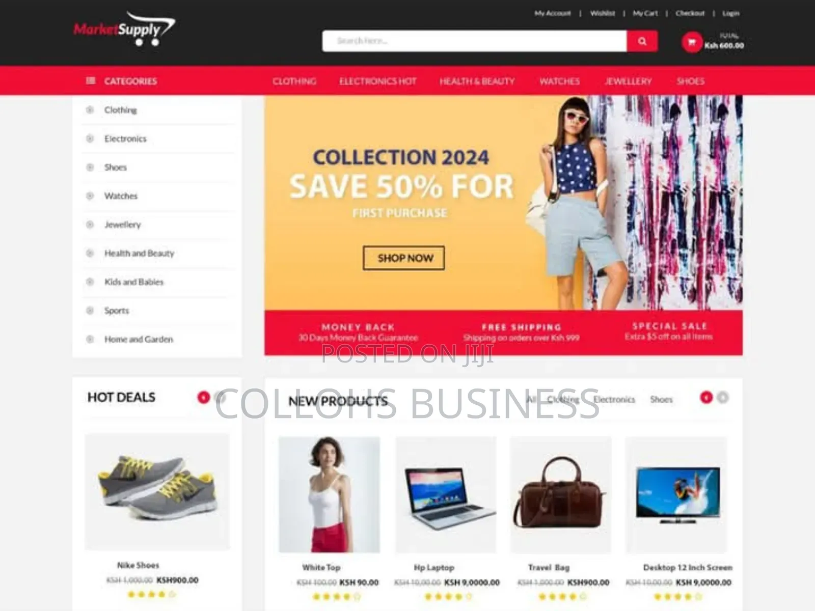 E-commerce Website Design And Development Services