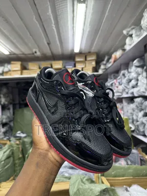 Jordan 1 Gina Black and Red