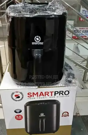 Digital Air Fryer 5l, Smartpro (Saf-213b) Black in Colour