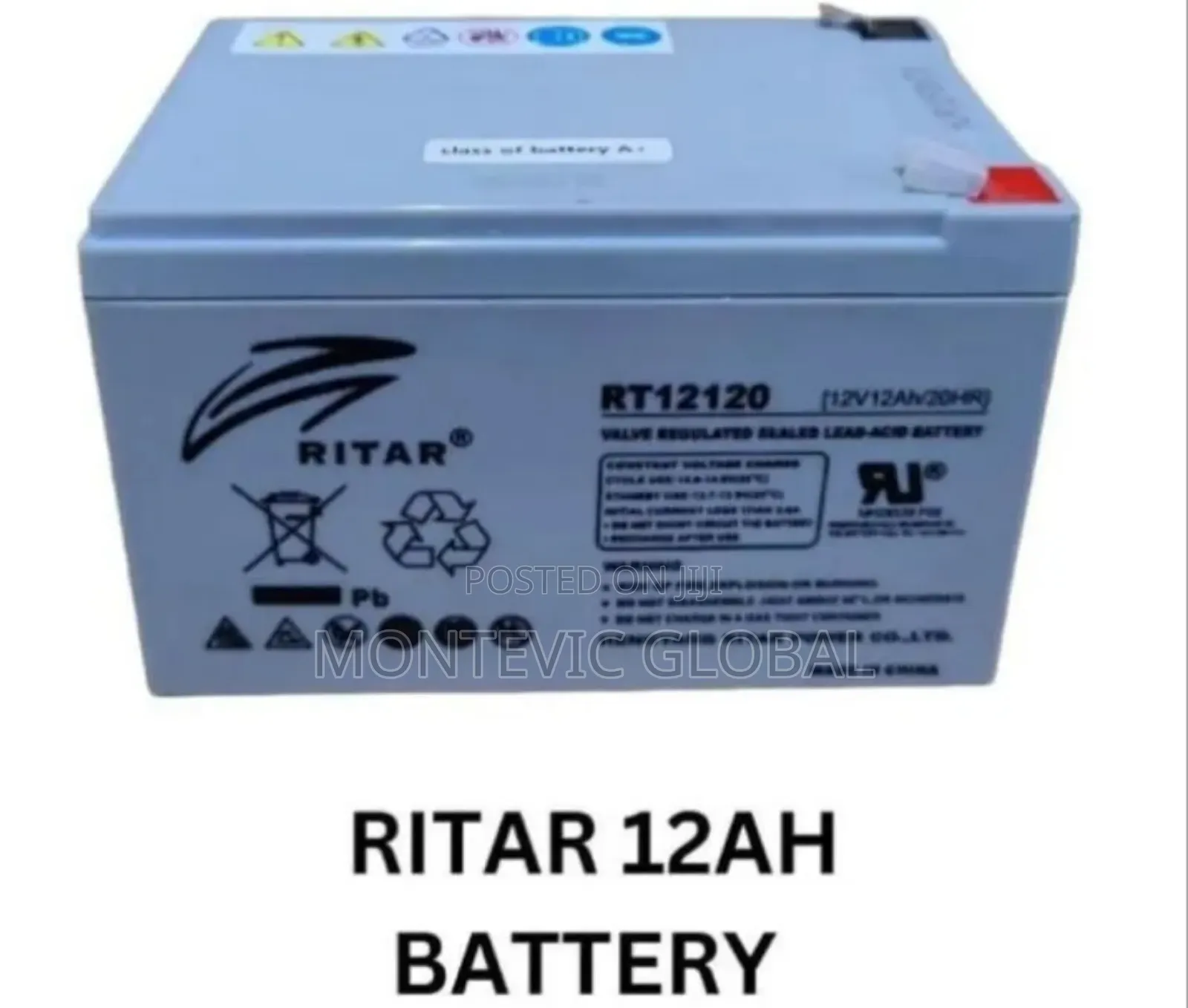 Ritar 12ah Battery