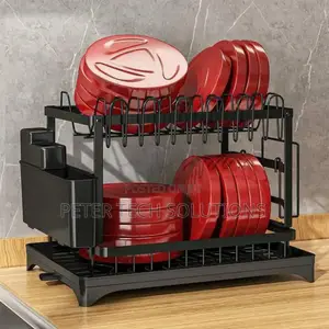 Classy High Quality Dish Rack at 3999 Made of Carbon Steel