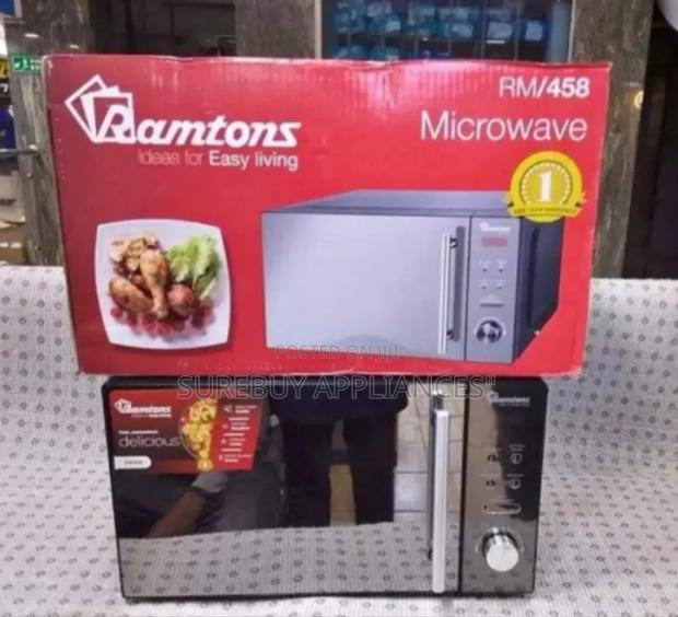 Ramtons Rm/458 - Digital Glass Microwave, 700w - 20l Silver