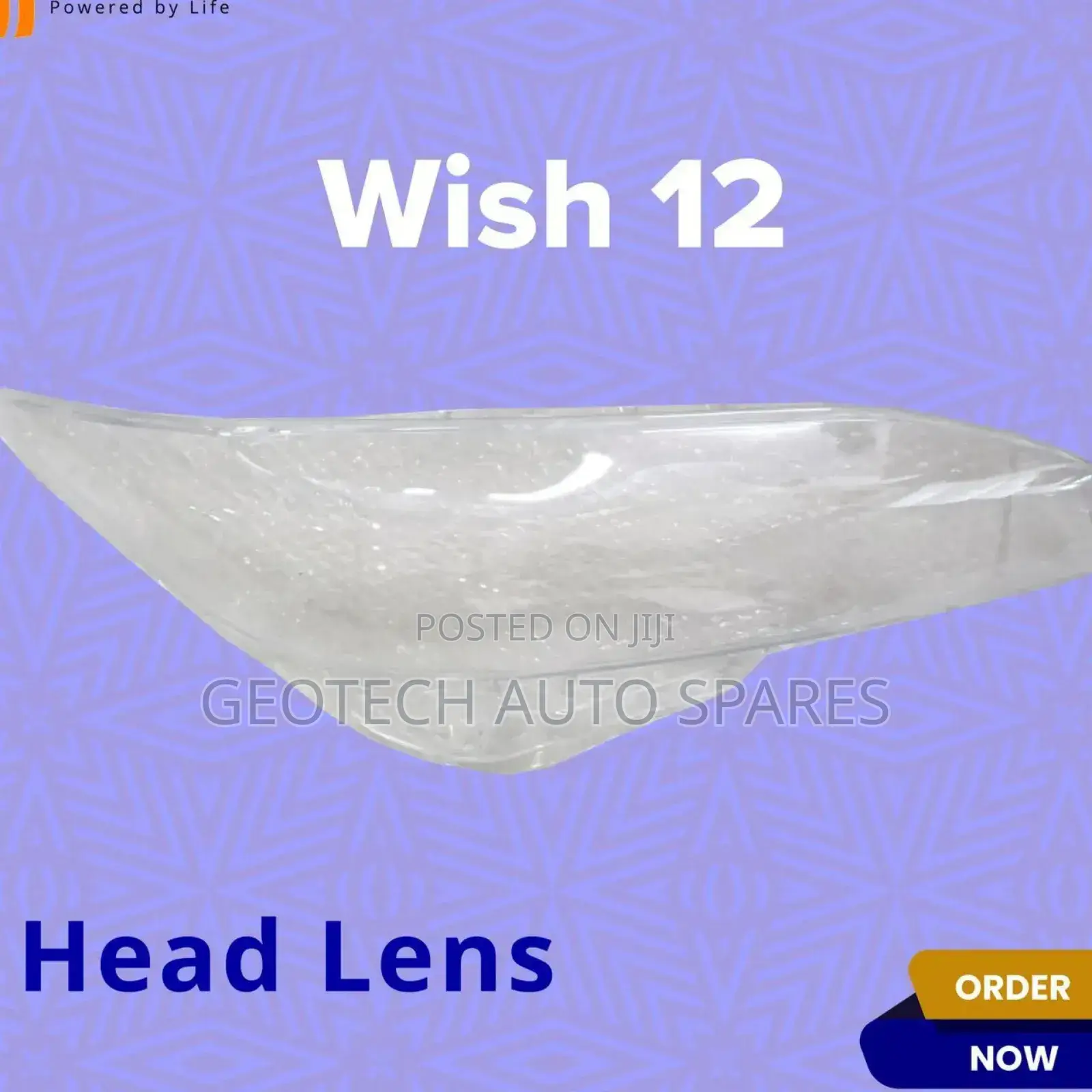 Toyota Wish Headlight Lens Available