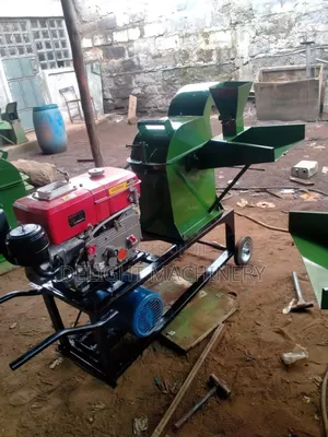 Dual Multi-Purpose 5.5hp Electric and 7.5hp Diesel Chopper