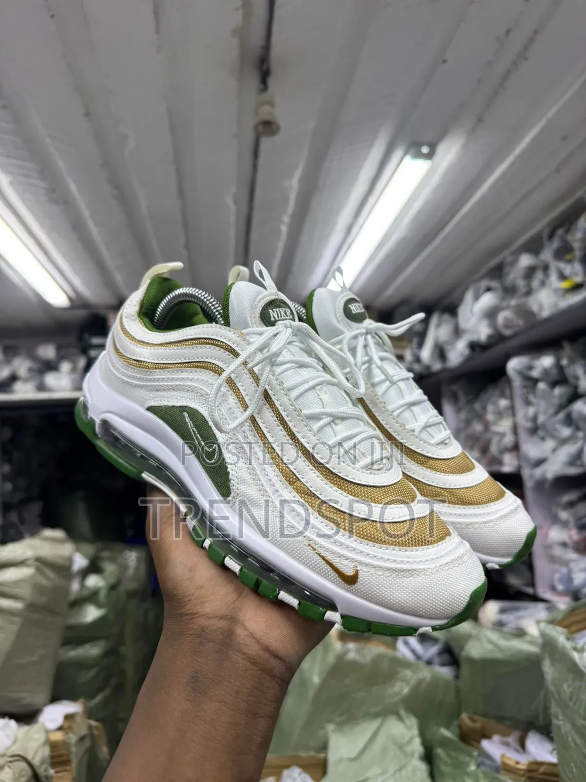  Airmax 97 White Sail Treeline Size 40_45