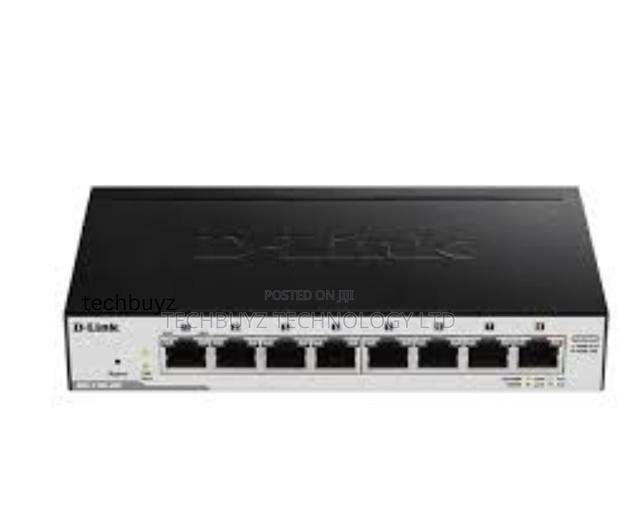 D-Link 8-Port Gigabit Smart Managed Poe Switch /8 Poe Port