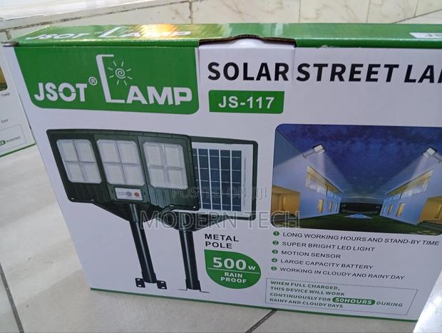 500w Solarlight Super Bright Outdoor Solar Street Lamp - main view