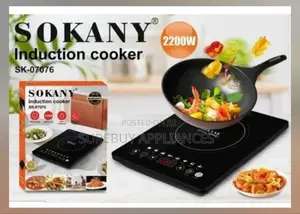 Single Plate Induction Electric Cooker* *Sokany