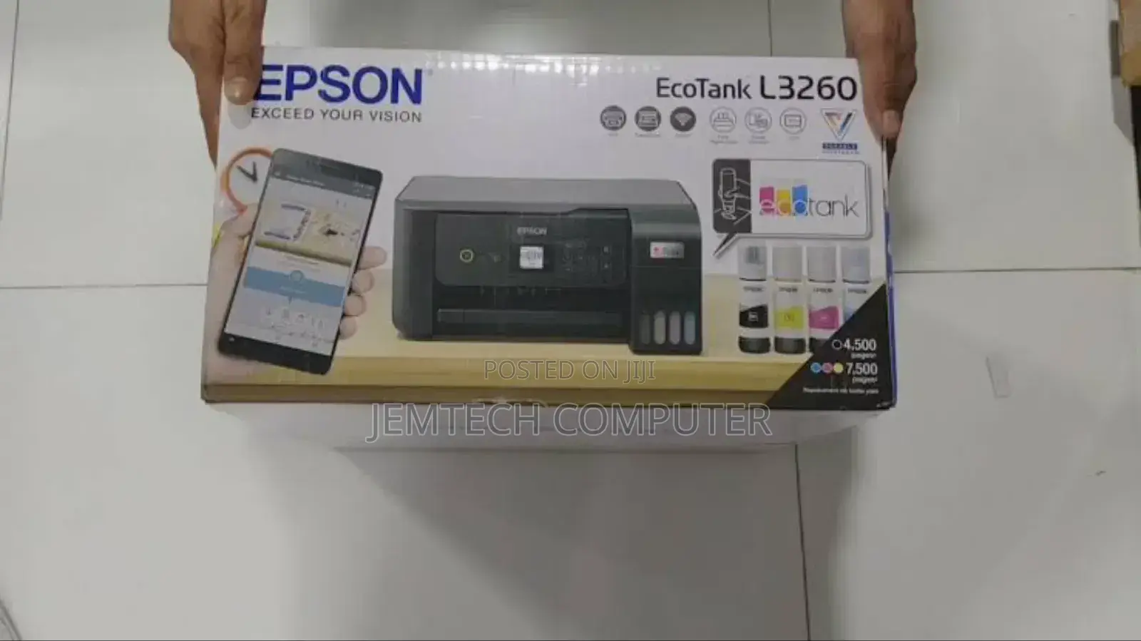 Epson Ecotank L3260 A4 Wi-Fi All-in-One Ink Tank Printer