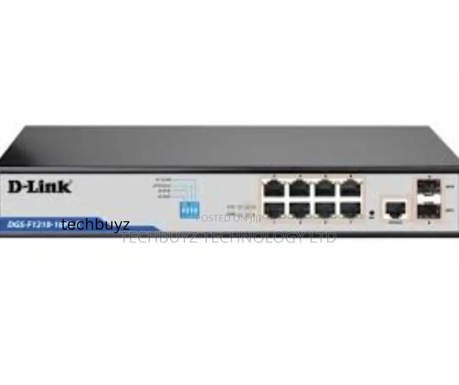 D-Link 16port Gigabit Long 250m Poe+ Smart Switch/2 SFP Port