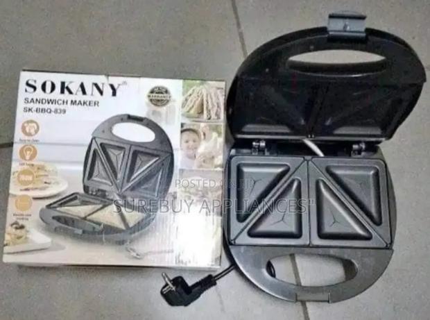 Sokany Sandwich Maker Toaster -750w - main view