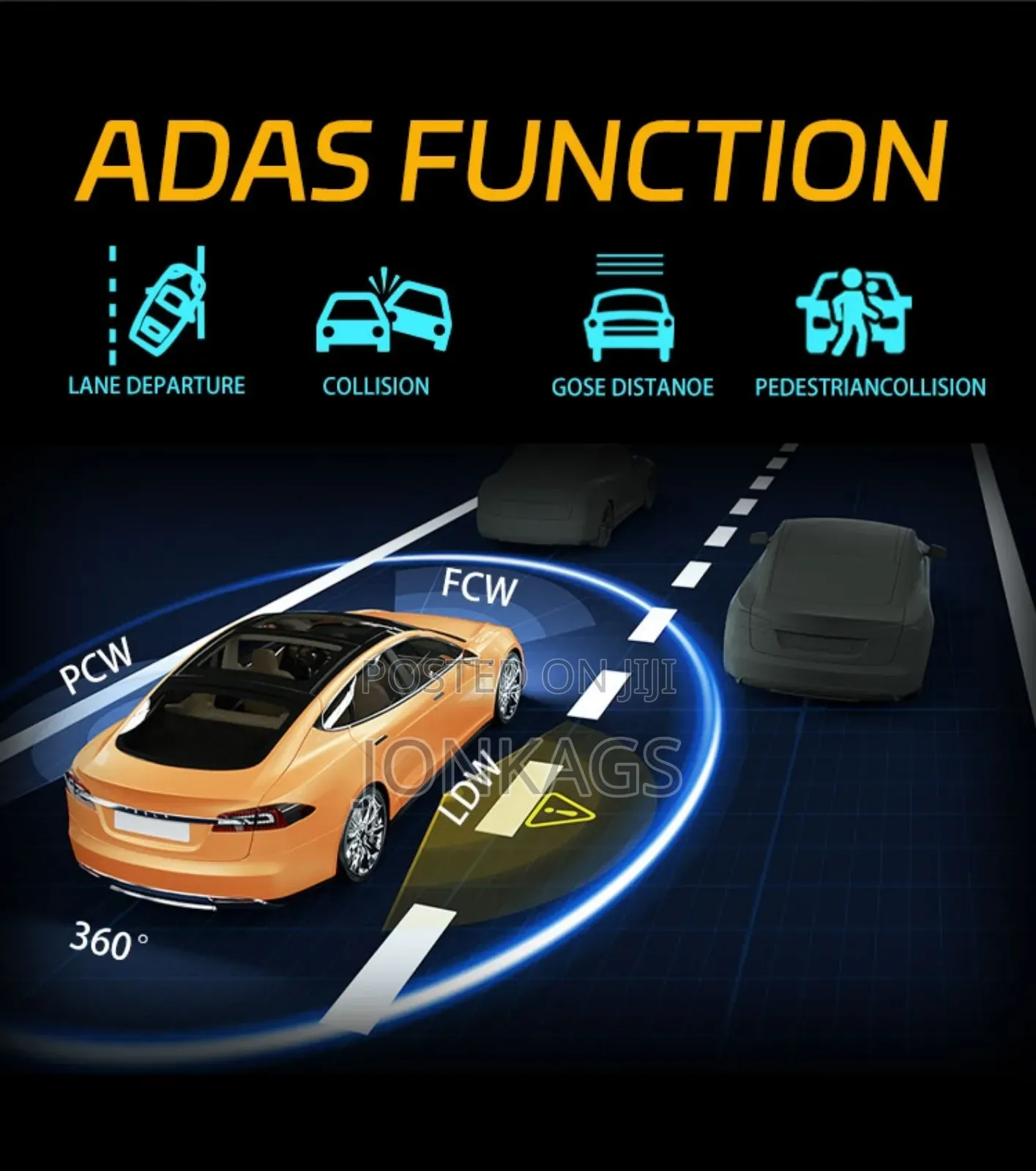 Realtime Video Stream Car Dashboard Camera