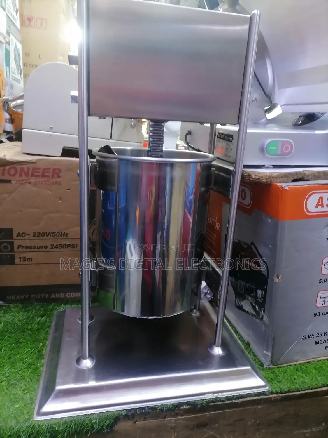 Heavy Duty Stainless Sausage Stuffer