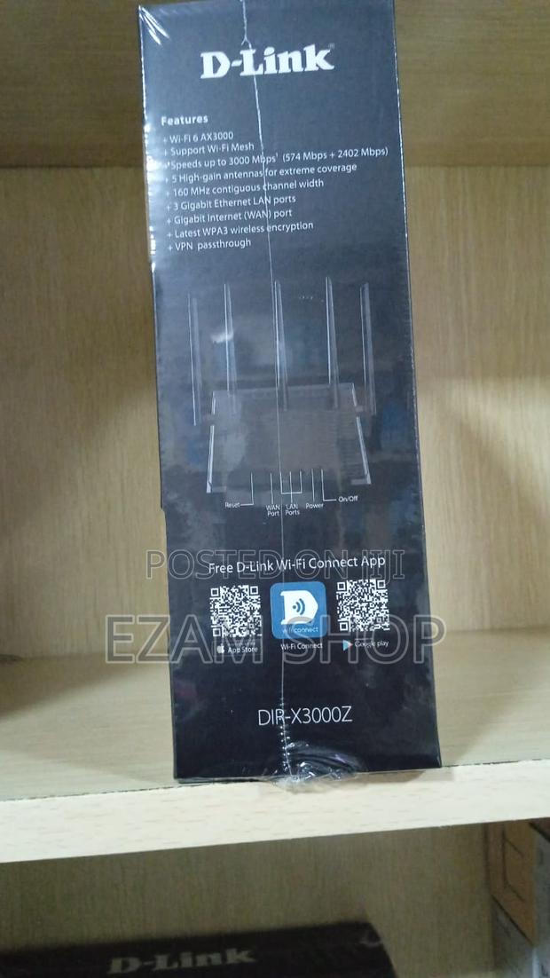 D-Link Ax3000 Mesh Gigabit Wireless Router - thumbnail 4