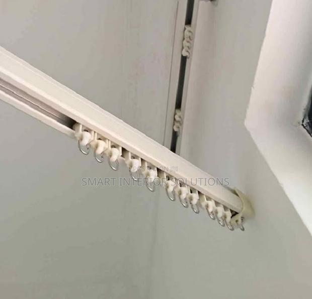 Modern Sngle Straight Curtain Rails