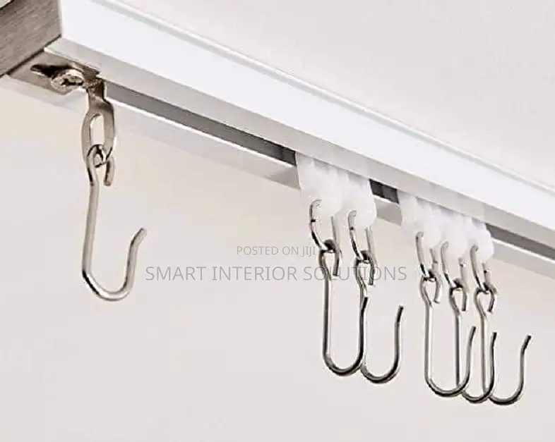 Single Straight Rails for Modern Curtains