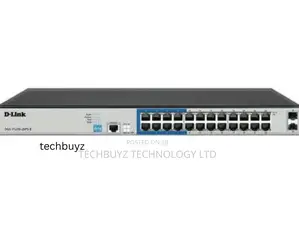 D-Link 26-Port Gigabit Smart Managed Poe+ Switch With 24 Poe