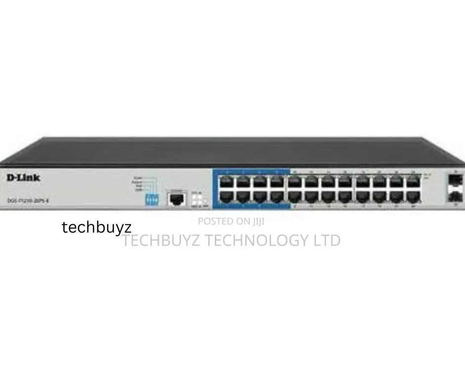 D-Link 26-Port Gigabit Smart Managed Poe+ Switch With 24 Poe