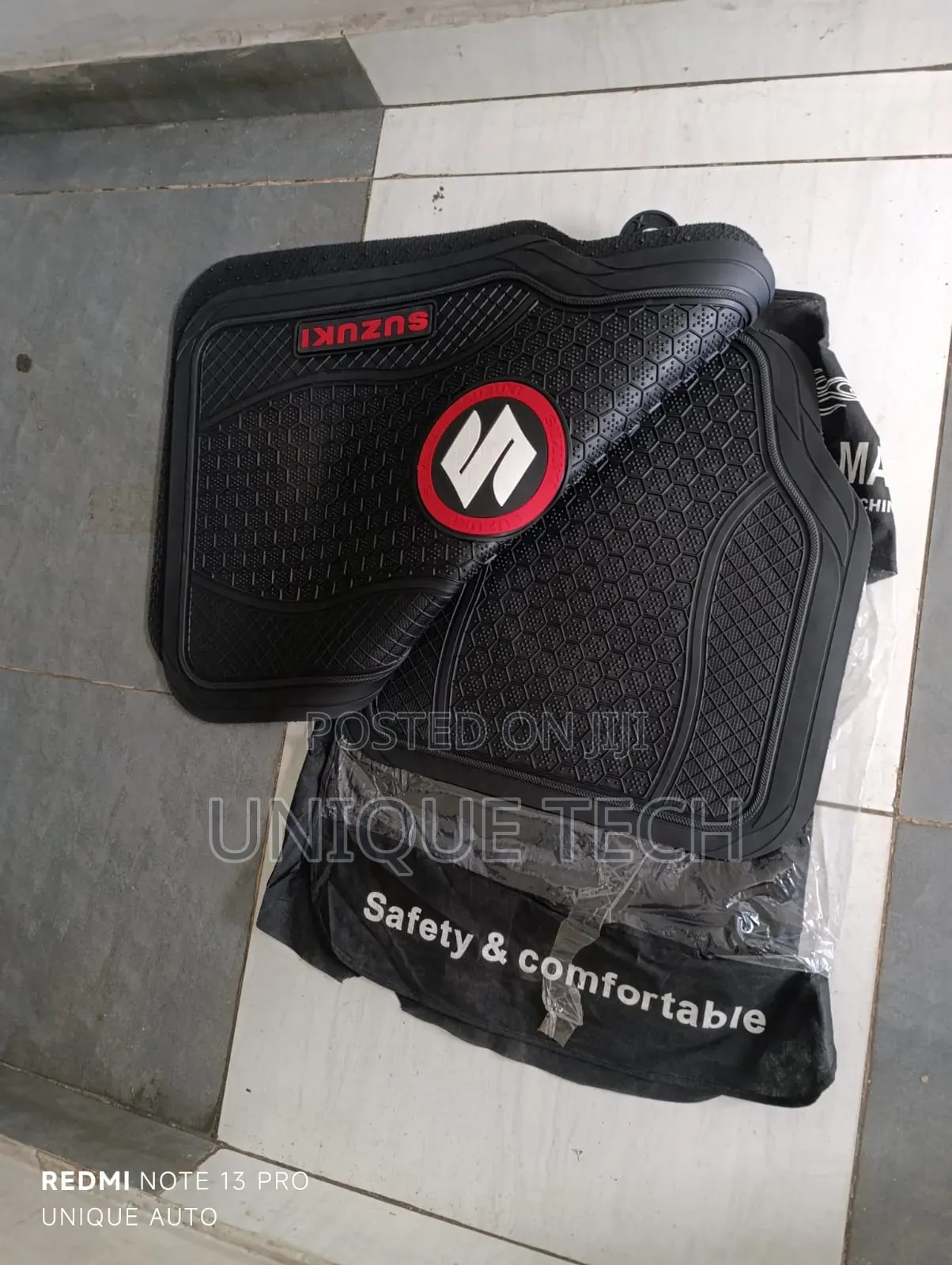 Suzuki Floor Mats 5pcs / Non-slip Rubber Mats