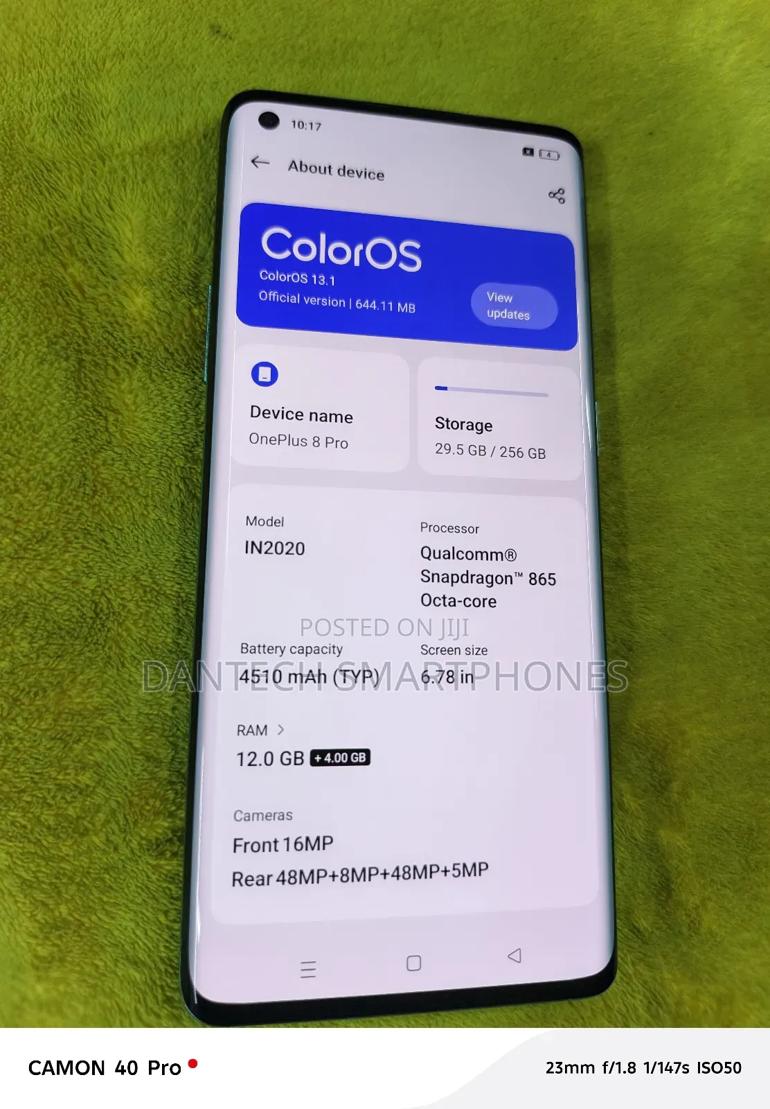 OnePlus 8 Pro 256 GB Blue