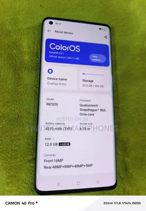 OnePlus 8 Pro 256 GB Blue