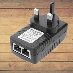 Ac 100-240 v 50/60hz 24 Volts 1a Poe Injector Power Adapter