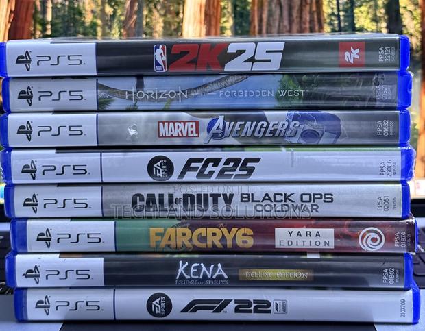Hardly Used Playstation 5 Games