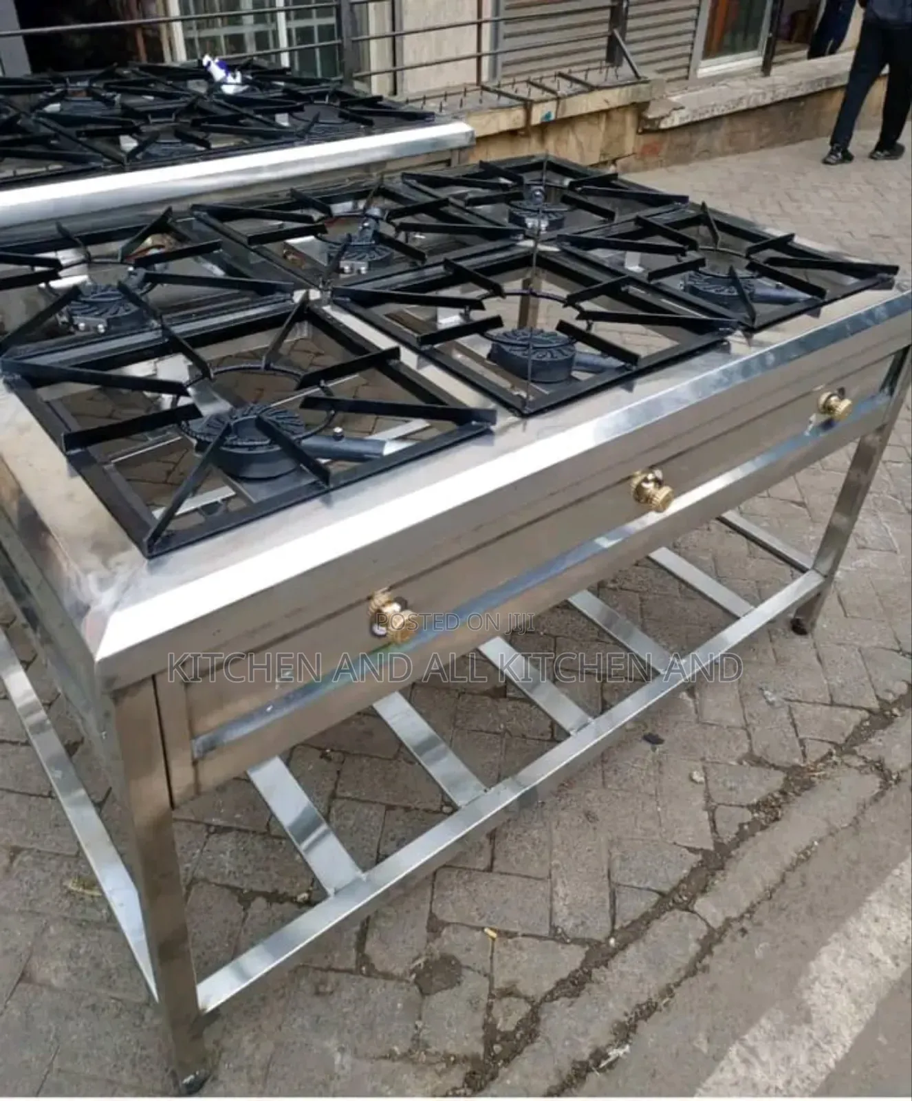 Cosy 6 Burner Stainless Steel Cooker