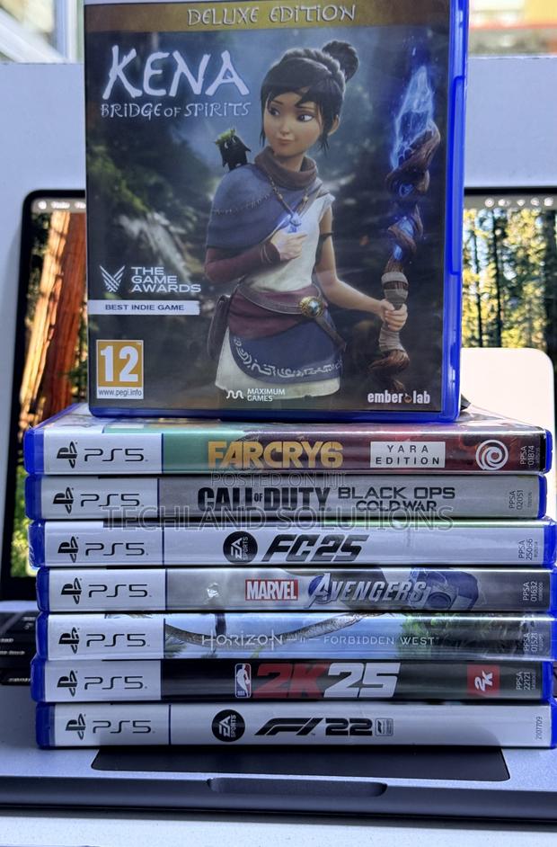 Slightly Used Kena Bridge of the Spirits Ps5 Game - main view