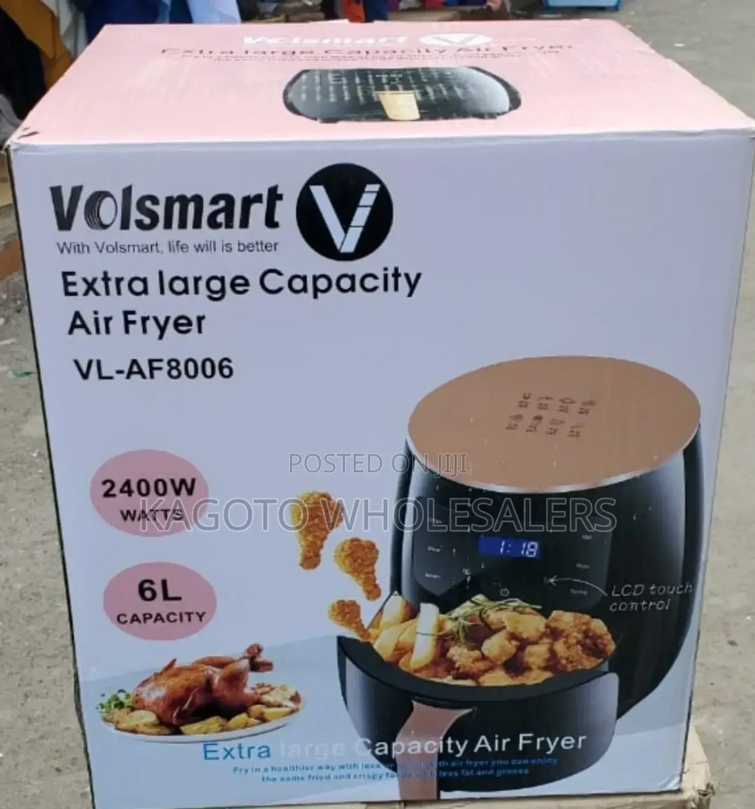 Volksmart Airfrier 6litres