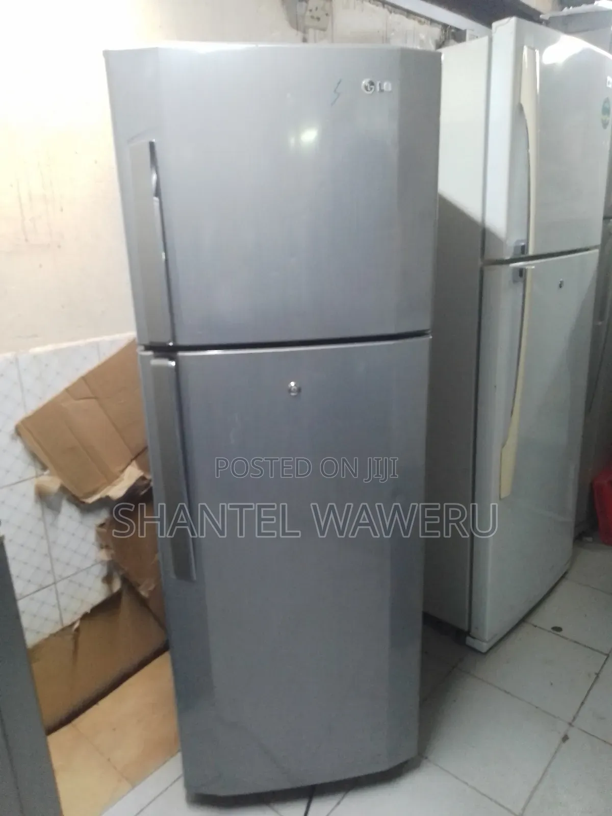 Neat Grey Lg Refrigerator Double Door Fridge
