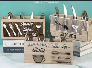 Wooden Kitchen Utensils Holder