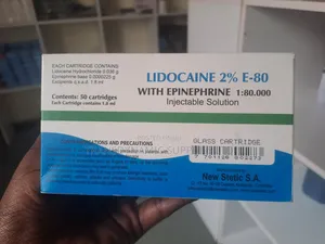 Lidocaine 2% With Epinephrine
